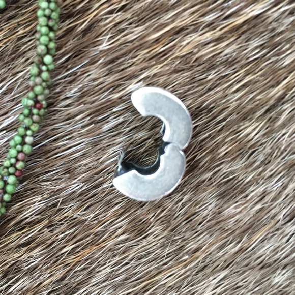 PANDORA Jewelry Rhinestone Clip Spacer Bead Charm - Picture 2 of 7